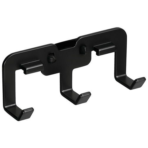 Triple Hook, TAG Symphony Wall Mount System black Black