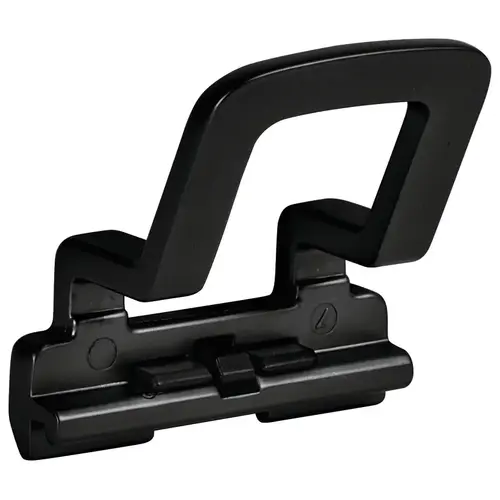 Coat Hook, TAG Symphony Wall Mount System black Black