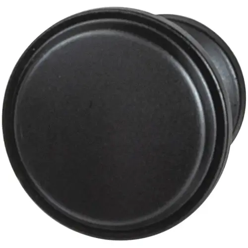 Knob, Westerly Zinc alloy, Black, Height: 30 mm, Knob diameter: 30 mm Black