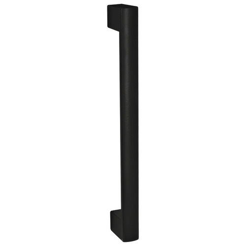 Door Pull, Black, Single Through Mount CTC: 192 mm Matt, Black