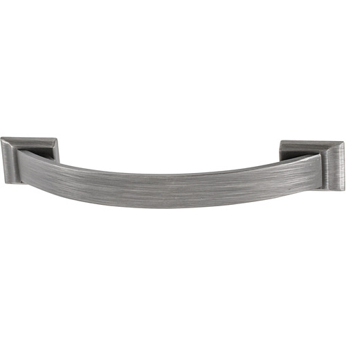 Handle, Zinc 3" 76 111 x 29 mm Amerock Candler Collection, antique silver, (3") 76 mm CTC Silver colored, antique