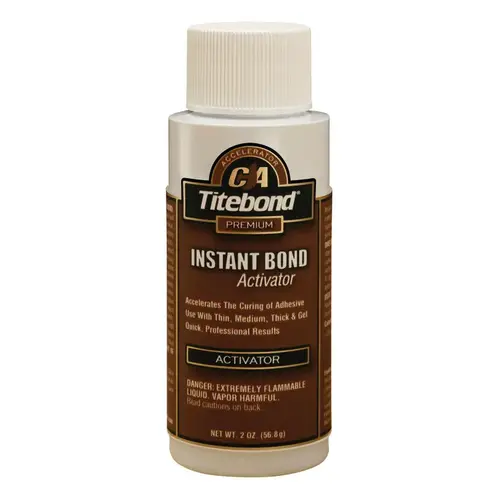 Wood Adhesive Activator, Instant Bond, 2 oz