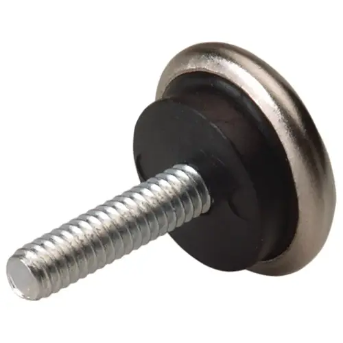 Base Leveler, 1/4" - 20 mm x 25 mm Steel, zinc-plated Nickel-plated