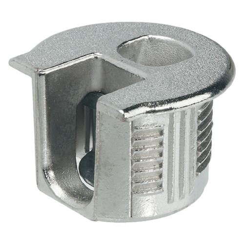 Connector Housing, Rafix 20 System, without Ridge, Zinc 9.5 mm 14.2 mm +0.2 mm 19 mm without with Tightening Element, For wood thickness 19 mm, bronzed burnished