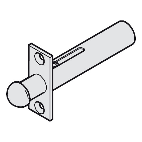 Door Stop, Spring-loaded, for Heavy Doors for Hawa Super 180/250/320/400, For 1 door: 2 pieces