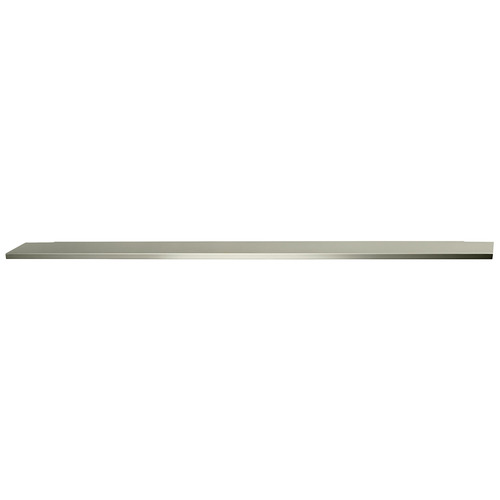 Tab Handle, Aluminum 576 757 x 38 mm Oslo Collection, nickel, 576 mm CTC Black, Nickel plated, polished