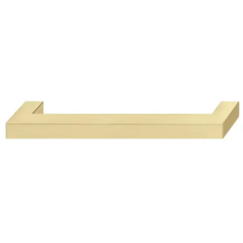 Handle, Mitred handle, zinc alloy 160 175 x 35 mm District Collection, Brushed brass, 160 mm CTC brass plated, matt brushed