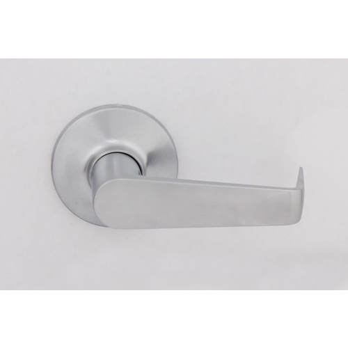 Single Dummy Door Lever from the Thames Collection Satin Chrome
