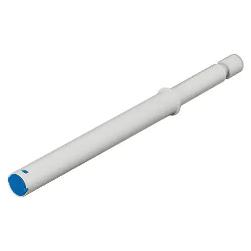 Hafele 372.91.472 Push-To-Open Door Catch, for Mounting in Drilled Hole Type 3, colour code blue diameter 10 x 90 mm, Model: Type 3, ejection force 26-48 N, gray, similar to RAL 7035 Light gray, similar to RAL 7035