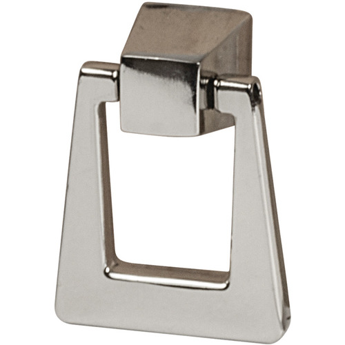 Pendant Handle, Zinc Amerock Blackrock Collection, polished nickel Nickel plated, polished