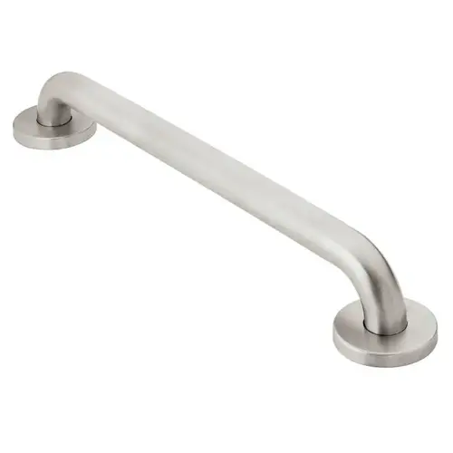 Concealed Screw 18" Grab Bar Satin Stainless Steel Finish