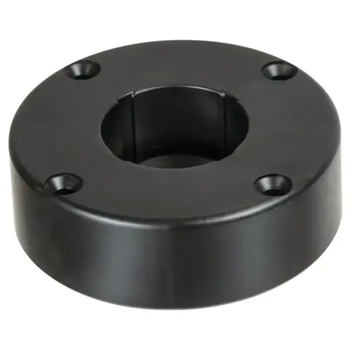 Mounting Plate, Round Axilo, Screw-mount Black