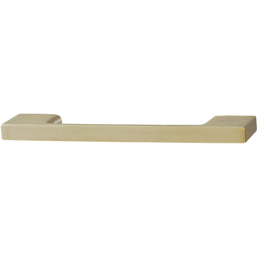 Handle, Zinc 96 130 x 25 mm Matt gold, 96 mm CTC Gold colored, matt