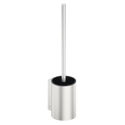 Toilet Brush Unit, Hewi 900 series HEWI s900 Series, Satin stainless Inner container: Black, Satin stainless