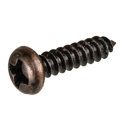 Pan Head Screw, #2 Phillips Drive Length: #4 x 1/2"