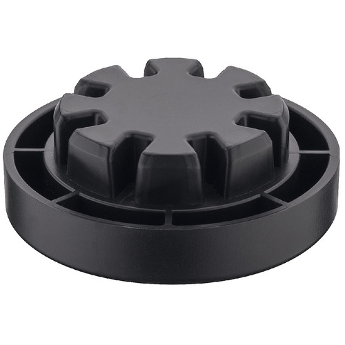 Spacer, for Hfele AXILO 78 plinth system plastic, black Black