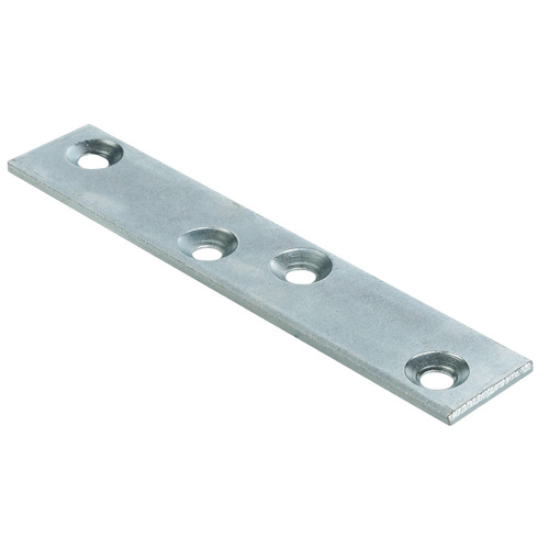 Mending Plate, with 4 Screw Holes 80 x 15 mm 16 mm 66 mm Length: 80 mm Zinc-plated