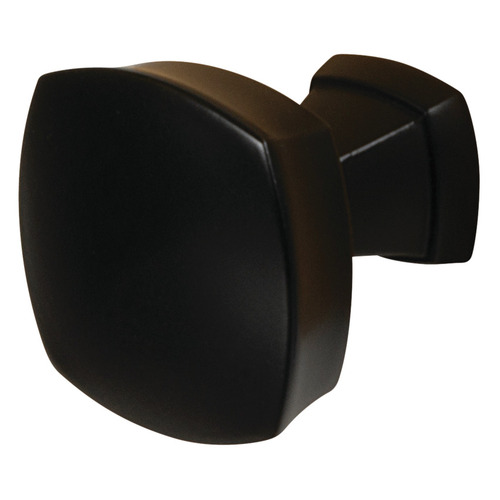 Knob, Stature, BP11287FB Zinc alloy, matt, Black, Length: 32 mm, Width: 32 mm, Height: 32 mm Black, matt