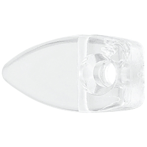 Mirror Holder, Oval Shaped Plastic, transparent Transparent