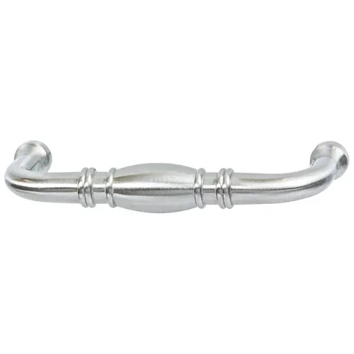 Handle, Zinc 76 86 x 33 mm Amerock Granby Collection, satin nickel, 76 mm CTC Nickel plated, satin-finish