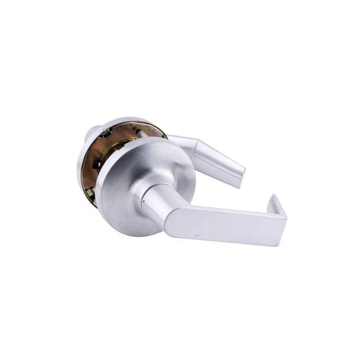 Commercial Heavy Duty Cylindrical Passage Leverset with Pennsylvania Lever Satin Chrome