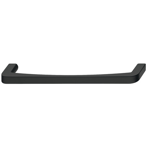 Handle, D handle, zinc alloy 320 330 x 30 mm Munich Collection, Matt black, hole spacing: 320 mm Black, matt