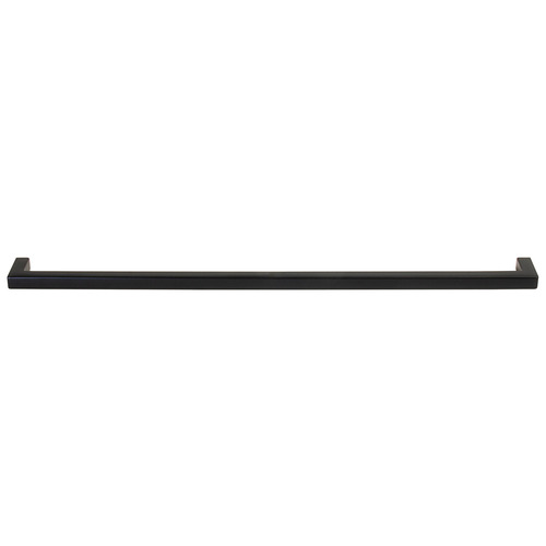 Handle, Zinc 320 329 x 28 mm Vogue Collection, Matt black, 320 mm CTC Black, matt