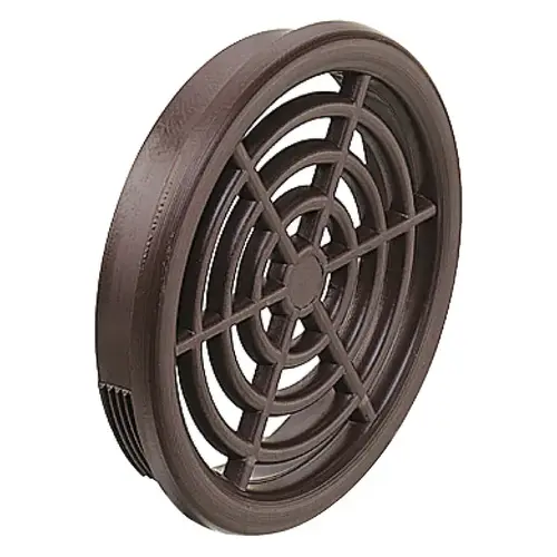 Air Ventilation Cap, diameter 48 mm Round, Brown Brown