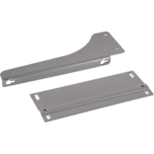 Optional Door Mount Bracket Kit, for KV Pull-Out Units Frosted nickel Frosted nickel