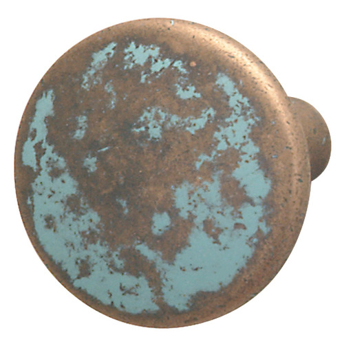 Knob Zinc alloy, Copper colored, Height: 26 mm, Knob diameter: 37 mm Copper colored