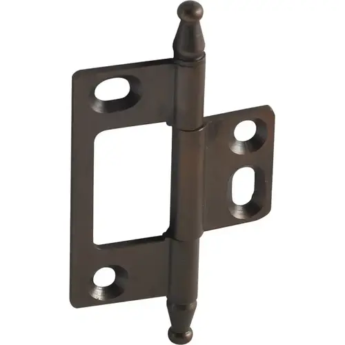 Decorative Butt Hinge, Non-Mortise, Minaret Finial ELITE solid brass hinge, Oil-rubbed bronze oil rubbed bronze