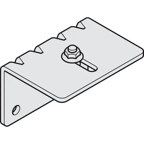 Mounting bracket, for Slido D-Line11 galvanized, steel Zinc plated