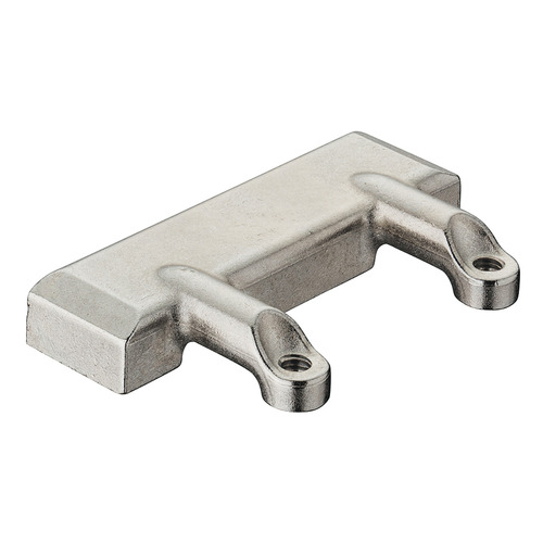 Adapter, for Doors with 20 mm (13/16") Aluminum Frame For Free fold, Nickel plated Nickel plated