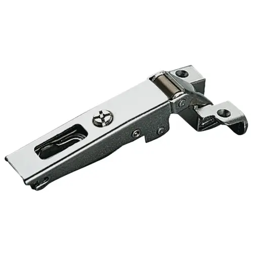 Aluminum Frame Door Hinge, Salice, 105 degree Opening Angle, Self Closing, Full Overlay for Quick Door Aluminum Frame Doors, model C2Z6A99 Nickel plated