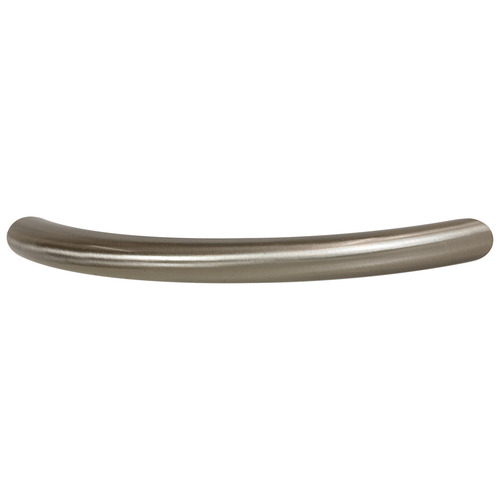 Handle, Steel 96 112 x 30 mm M4 Crescent Collection, Brushed nickel, 96 mm CTC, M4 thread Nickel plated, brushed