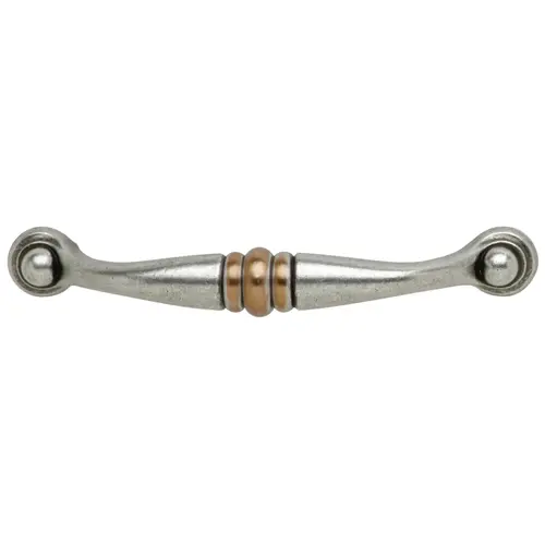 Handle, Zinc Havana Collection, Pewter & copper Pewter effect