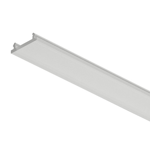 Diffuser, Hafele Loox5 for profiles 2101 2,300.00 mm 70 - 80 % width (1/2") 13 mm, Length: 2500 mm, white opal opal white