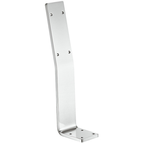 Backrest bracket, For screw fixing beneath the seat Steel Steel, chrome plated, polished Chrome plated, Polished