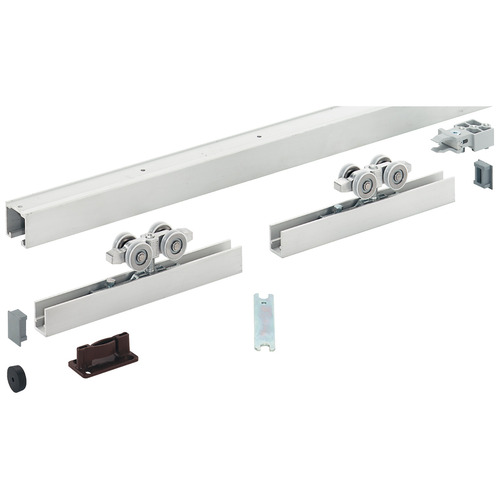 Hafele 942.30.001 Sliding Door Hardware, HAWA Silenta 150/B, set for 1 ...