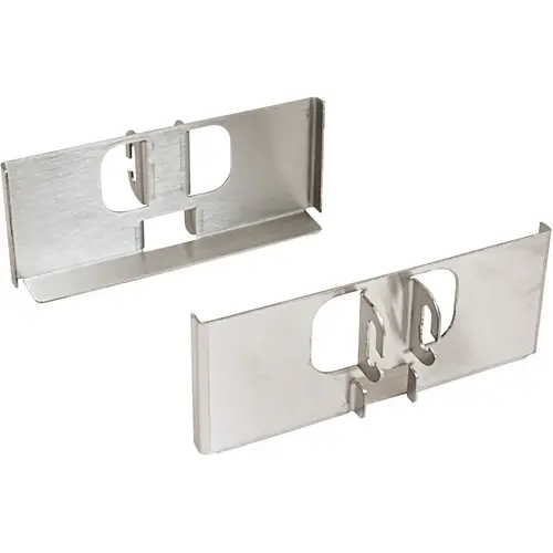 Dispensa Fineline Pantry Bracket Set 304 Stainless steel 177.8 mm 7" wide, 304 stainless steel, brushed Brushed