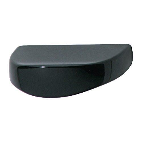 Handle, Zinc Lago di Como Collection, Black polished Black, glossy