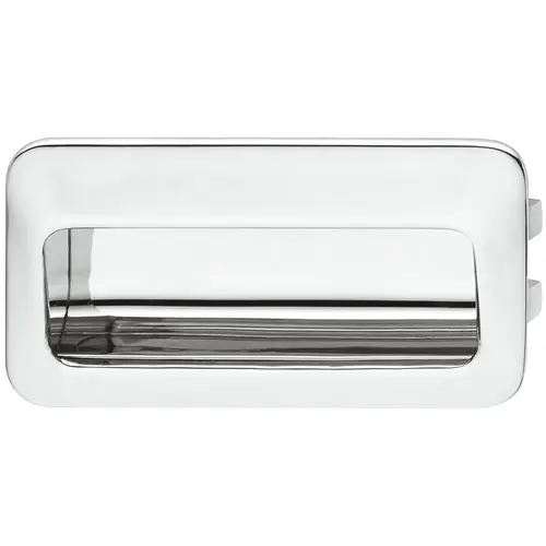 Inset Handle, Zinc 96 mm CTC, Polished chrome Chrome plated, polished