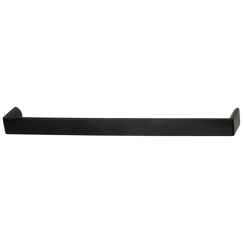 Handle, Zinc 256 264 x 30 mm Affinity Collection, matt black, 256 mm CTC Black, matt