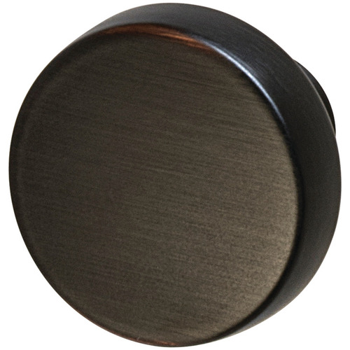 Knob, Blackrock, BP55270ORB 27 mm 33 mm Zinc alloy, oil rubbed bronze, Height: 27 mm, Knob diameter: 33 mm oil rubbed bronze