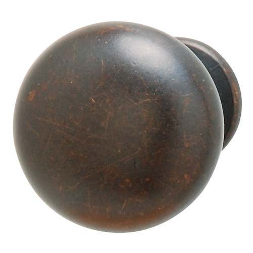 Knob Zinc alloy, oil rubbed bronze, Height: 30 mm, Knob diameter: 31 mm oil rubbed bronze