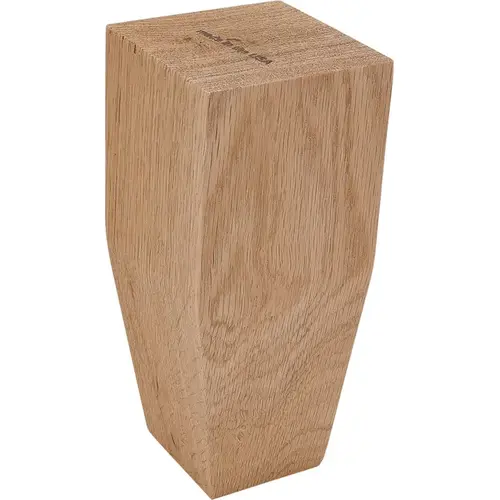 Square Wood Leg, 6" Red Oak Red Oak