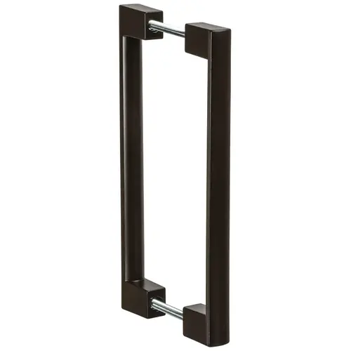 Door Pull, Oil-Rubbed Bronze, Back to Back CTC: 384 mm