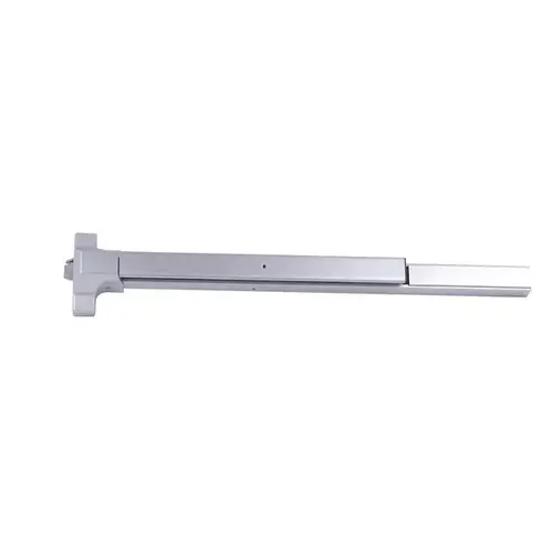 MaxGrade Commercial MED100ALUM3 Standard Duty Panic Rim Exit Device for 36 Inch Door Width Aluminum