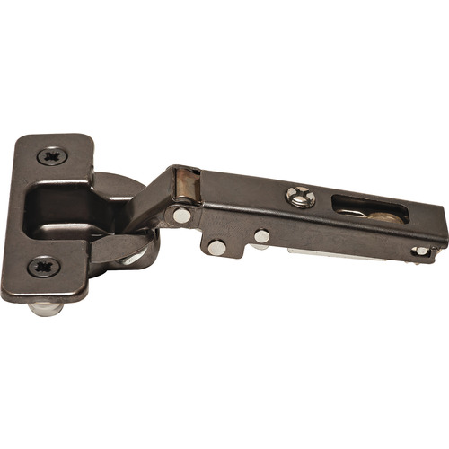 Concealed Hinge, Salice 200 Series/700 Series, 110 degree Opening Angle, Full Overlay, Titanium finish C2R6P66 Screw mounting, model C2P6A66