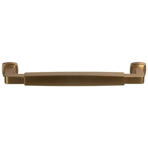 Handle, Zinc 160 Stature Collection, Champagne bronze, 160 mm CTC Champagne colored, Nickel plated